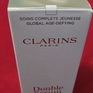 Clarins Double Serum - Cream and Red Packaging